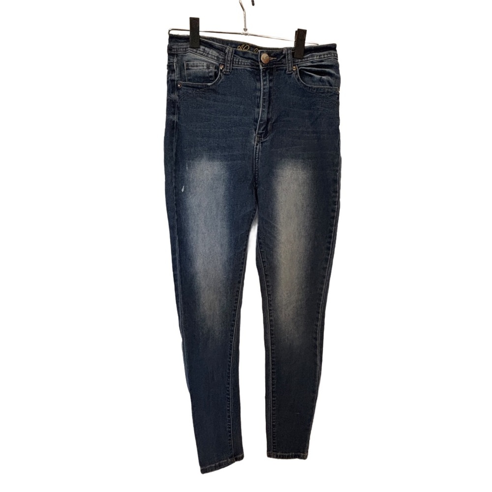 Stylish Women’s AQ High Rise‎ Faded Distressed Front Denim Jeans Size 11